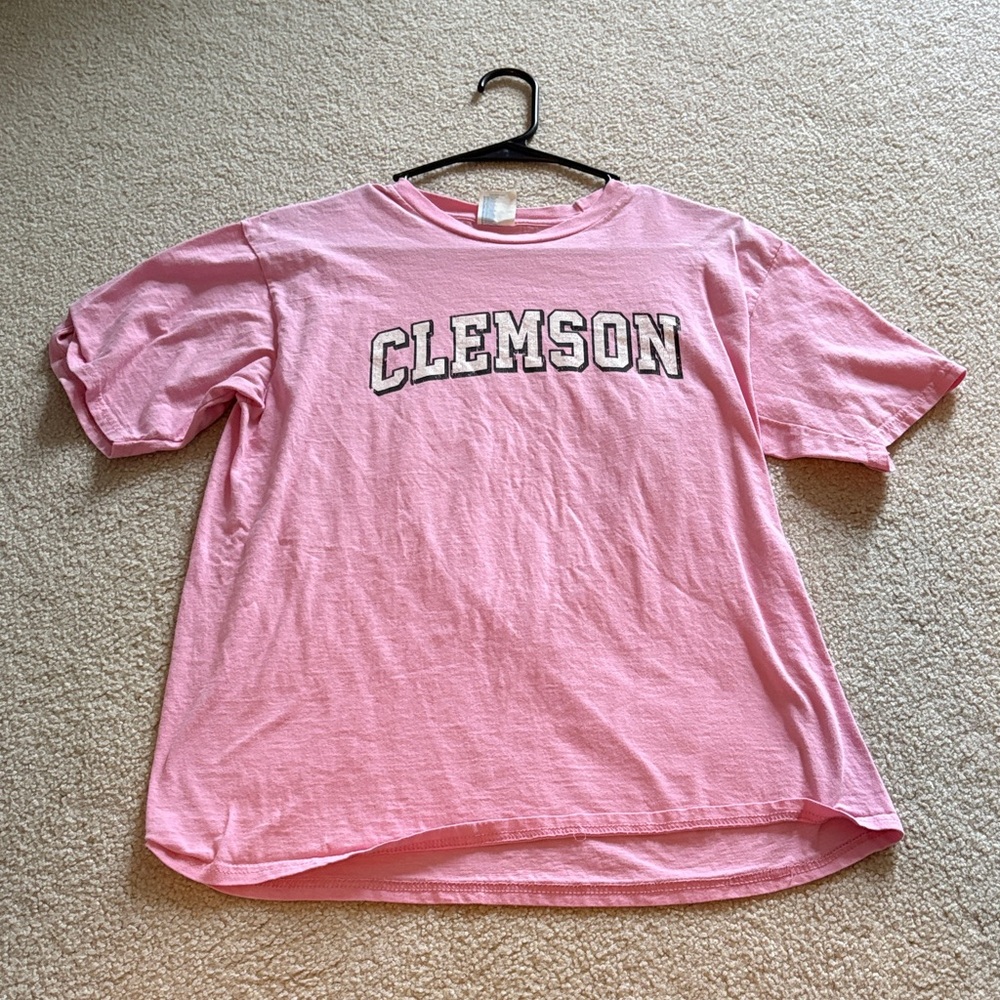 Pink Clemson T-Shirt